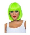 LEG AVENUE - PELUCA BOB FLUORESCENTE VERDE NEON