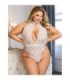 SUBBLIME - 953867 BODY DE ENCAJE BLANCO L/XL