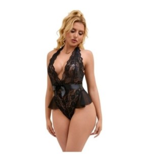 SUBBLIME - 930806 BODY SEXY CON VOLANTES NEGRO S/M