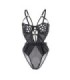 SUBBLIME - 954055 BODY SEXY DE ENCAJE NEGRO S/M