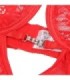 SUBBLIME - 954215 BABYDOLL DE ENCAJE CON TIRANTES AJUSTABLES ROJO L/XL