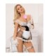 SUBBLIME - 954314 DISFRAZ DE CRIADA SEXY NEGRO/BLANCO L/XL