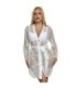 SUBBLIME - 954369 CAMISÓN DE MANGA LARGA CON DISEÑO FLORAL BLANCO S/M