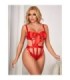 SUBBLIME - 954468 BODY SEXY CALADO CON LAZO ROJO S/M