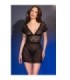CHILIROSE - CR 4830 BABYDOLL NEGRO XL