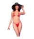 CHILIROSE - CR 4840 MICRO BIKINI ROJO S/M