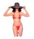 CHILIROSE - CR 4840 MICRO BIKINI ROJO S/M