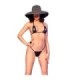 CHILIROSE - CR 4840 MICRO BIKINI NEGRO S/M