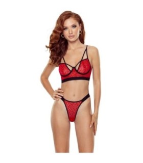 PASSION - PORIGELIA BIKINI ROJO S/M