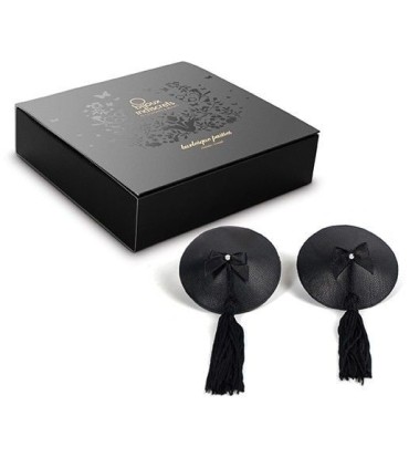 BIJOUX - BURLESQUE CUBREPEZONES NEGRO