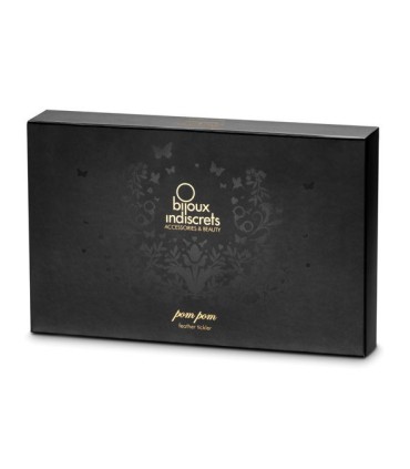 BIJOUX - POM POM PLUMERO DE PLUMAS