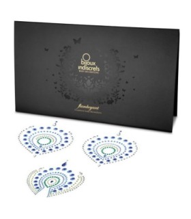 BIJOUX - INDISCRETS FLAMBOYANT AZUL & VERDE