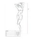 PASSION - WOMAN BS034 BODYSTOCKING ROJO TALLA ÚNICA