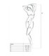 PASSION - WOMAN BS045 BODYSTOCKING NEGRO TALLA ÚNICA