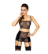 PASSION - WOMAN SAYLA SET NEGRO TALLA S/M