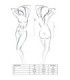 PASSION - WOMAN TRIXY TEDDY NEGRO TALLA S/M