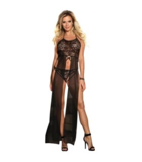 SUBBLIME - SET DRESS-TOP Y TANGA NEGRO L/XL