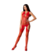 PASSION - WOMAN BS079 BODYSTOCKING ROJO TALLA ÚNICA