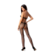 PASSION - WOMAN BS080 BODYSTOCKING NEGRO TALLA ÚNICA