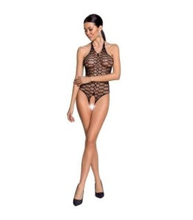 PASSION - WOMAN BS087 BODYSTOCKING NEGRO TALLA ÚNICA