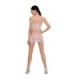 PASSION - WOMAN BS090 BODYSTOCKING BLANCO TALLA ÚNICA