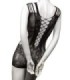 CALEXOTICS - PEEK-A-BOO MINI VESTIDO PLUS SIZE