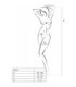 PASSION - BS099 BODYSTOCKING ROJO TALLA ÚNICA