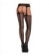 LEG AVENUE - MEDIAS DE RED Y LIGUERO NEGRO
