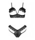 PASSION - DOLLY SET DOS PIEZAS NEGRO S/M