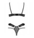 PASSION - DOLLY SET DOS PIEZAS NEGRO S/M
