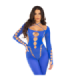 LEG AVENUE - BODYSTOCKING TOBILLO RECKLESS AZUL