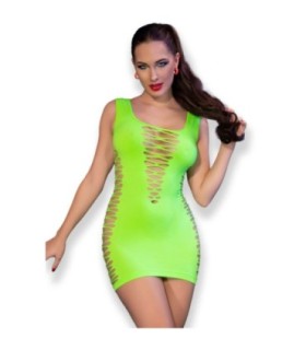 CHILIROSE - CR 4618 VESTIDO VERDE S/M