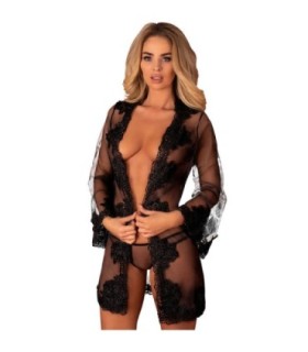 LIVCO CORSETTI FASHION - HERINA LC XG056 BATA + PANTY NEGRO TALLA ÚNICA
