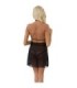 LIVCO CORSETTI FASHION - MALVIAMI LC 90625 FALDA + PANTY NEGRO S/M