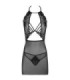 LIVCO CORSETTI FASHION - MALVIAMI LC 90625 FALDA + PANTY NEGRO S/M