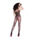 CHILIROSE - CR 4233 BODYSTOCKING CROTCHLESS NEGRO S/M
