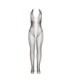 SUBBLIME - 951832 BODYSTOCKING ESPALDA ABIERTA Y DETALLES ENTRECRUZADOS NEGRO TALLA ÚNICA