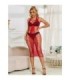 SUBBLIME - 952327 VESTIDO DE REJILLA LARGO ROJO TALLA ÚNICA