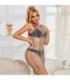 SUBBLIME - 952341 VESTIDO DE REJILLA ARCOIRIS TALLA ÚNICA
