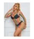 SUBBLIME - 952426 VESTIDO DE REJILLA MANGA LARGA ARCOIRIS TALLA ÚNICA