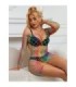 SUBBLIME - 952426 VESTIDO DE REJILLA MANGA LARGA ARCOIRIS TALLA ÚNICA