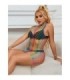 SUBBLIME - 952433 VESTIDO DE REJILLA SIN MANGAS CON CUELLO ALTO ARCOIRIS TALLA ÚNICA