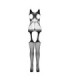 PASSION - BS 106 BODYSTOCKING BLANCO TALLA ÚNICA