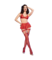 CHILIROSE - CR 4716 CONJUNTO 3 PIEZAS ROJO M