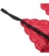 SUBBLIME - 953898 SET 3 PIEZAS ENCAJE Y SATEN ROJO S/M