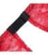 SUBBLIME - 953898 SET 3 PIEZAS ENCAJE Y SATEN ROJO S/M