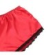 SUBBLIME - 953904 SET 3 PIEZAS ENCAJE Y SATEN ROJO L/XL