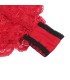 SUBBLIME - 953904 SET 3 PIEZAS ENCAJE Y SATEN ROJO L/XL