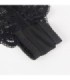 SUBBLIME - 953911 SET 3 PIEZAS ENCAJE Y SATEN NEGRO S/M
