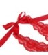 SUBBLIME - 953973 BODY SEXY CON VOLANTES + CINTURÓN ROJO S/M